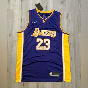 LeBron James Los Angeles Lakers NBA Basketball Jersey size 52 Adult XL